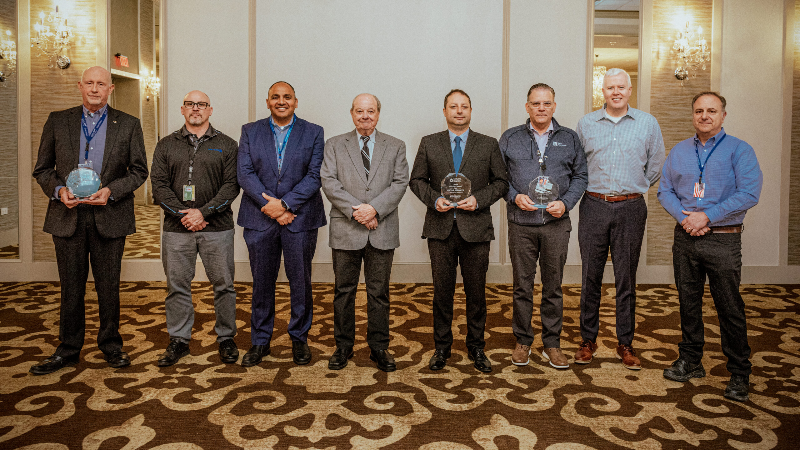 Group of ONCC 2025 Award Winners holding their awards